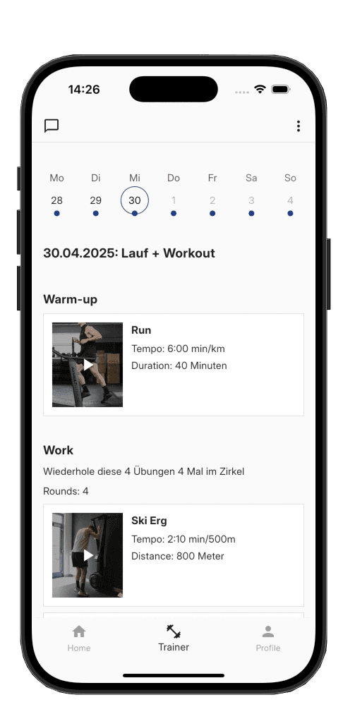 Tertiary App Screenshot